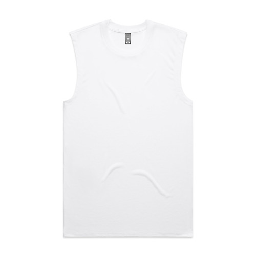 WHITE staple-active-tank-white